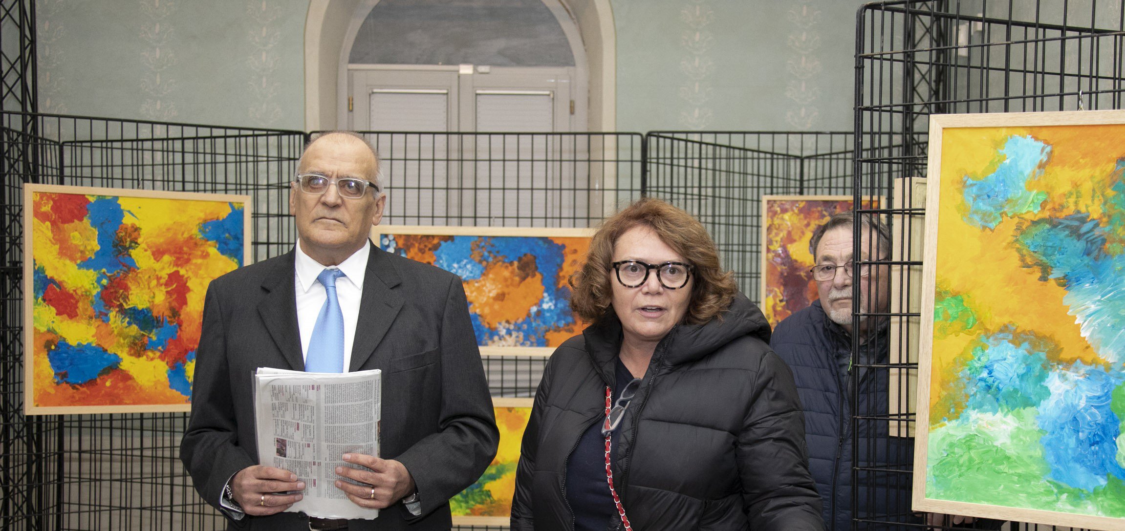 Ronchi, inaugurata la mostra Diversamente Artisti